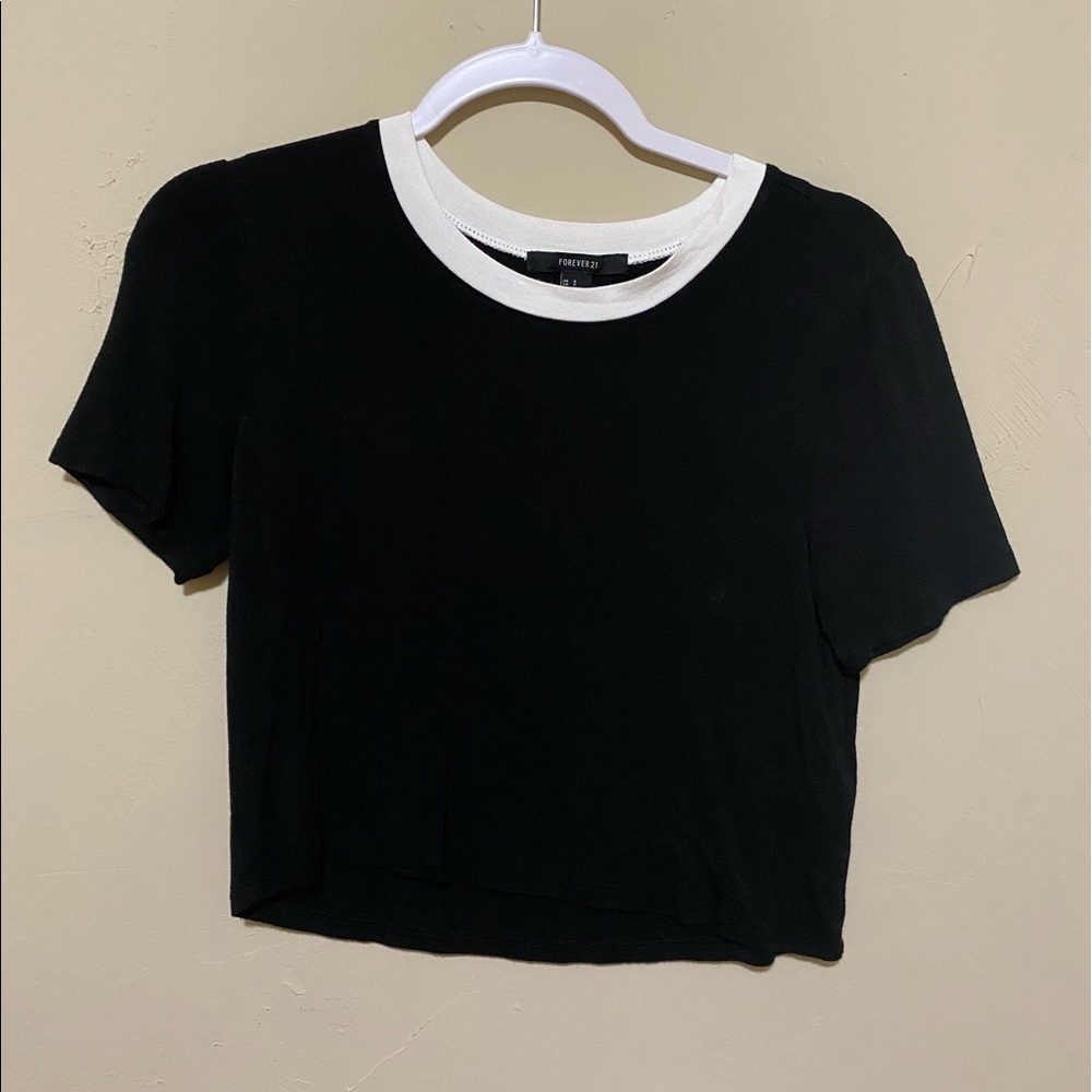 Black Crop Top